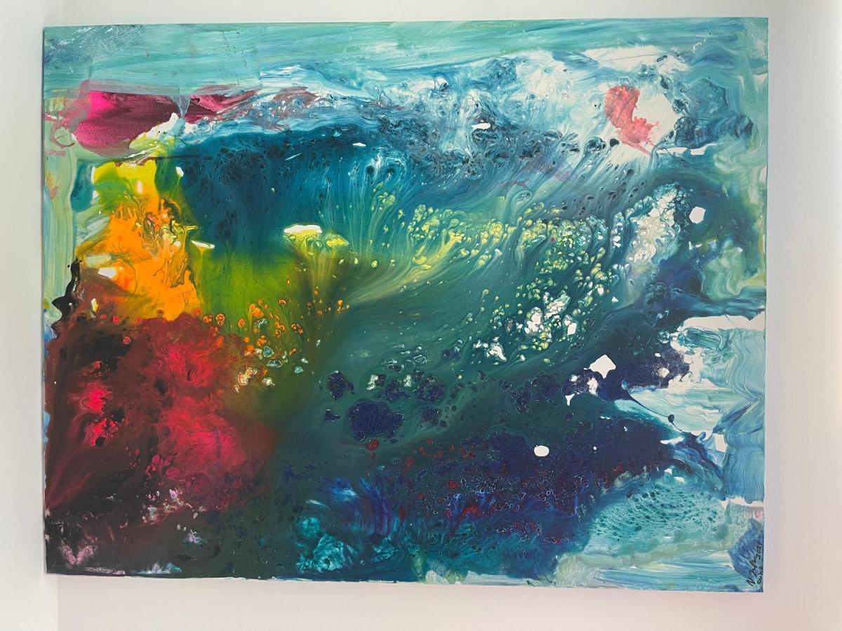 Apartment Happiness By Nicole Jutka, Visual Artist Olimp Exteriör bild